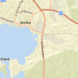Arvika Street Map