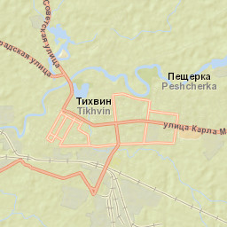 Tikhvin Street Map