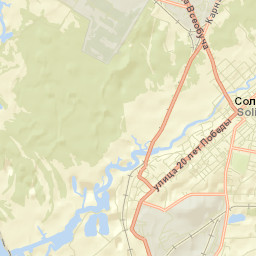 Solikamsk Street Map