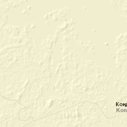 Kondinskoye Street Map