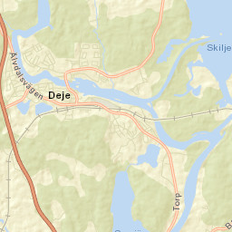 Deje Street Map