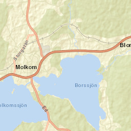 Molkom Street Map
