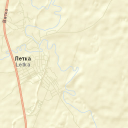 Letka Street Map