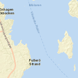 Enhagen-Ekbacken Street Map