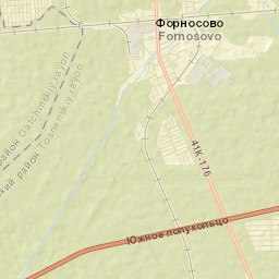 Fornosovo Street Map