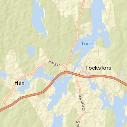 Töcksfors Street Map