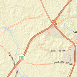 Köping Street Map