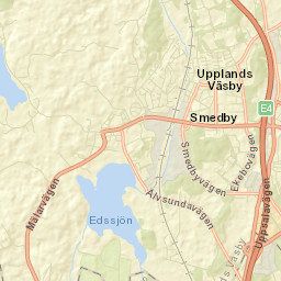 Upplands Väsby Street Map