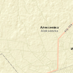 Yelizavetino Street Map