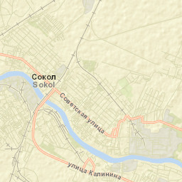 Sokol Street Map