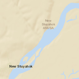 New Stuyahok Alaska Street Map