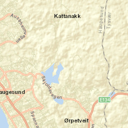 Haugesund Street Map