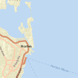 Horten Street Map