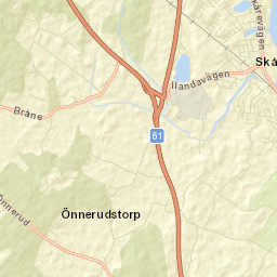 Skåre Street Map