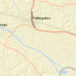 Fellingsbro Street Map