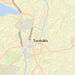 Torshälla Street Map