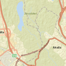Akalla Street Map