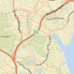 Enebyberg Street Map