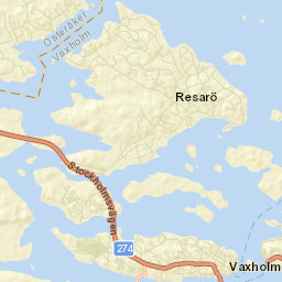 Resarö Street Map