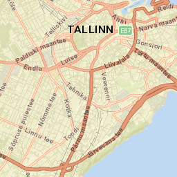 Tallinn Street Map
