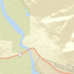 Klukwan Alaska Street Map