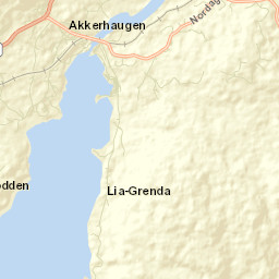 Sauherad Street Map