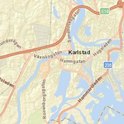 Karlstad Street Map
