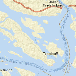 Rindö Street Map