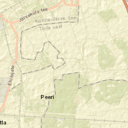 Kohtla-Järve Street Map