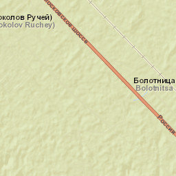Ryabovo Street Map