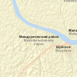 Shuyskoye Street Map