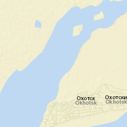 Okhotsk Street Map