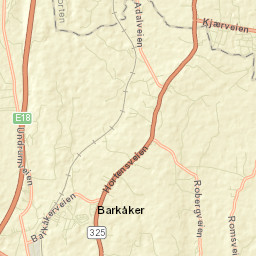 Barkåker Street Map