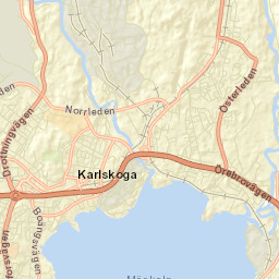 Karlskoga Street Map