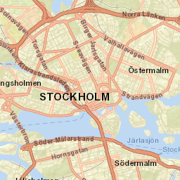 Stockholm Street Map