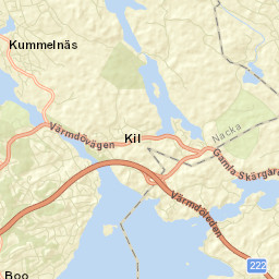 Kummelnäs Street Map