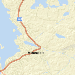 Hemmesta Street Map