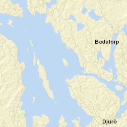 Djurö Street Map