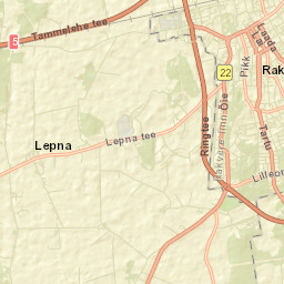 Rakvere Street Map