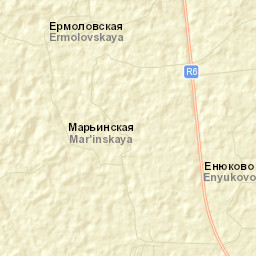 Cherepovetskiy Rayon Street Map