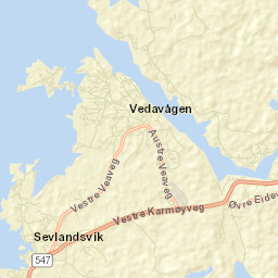 Vedavågen Street Map