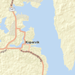 Kopervik Street Map