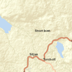 Siljan Street Map