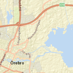 Örebro Street Map