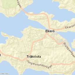 Ekerö Street Map
