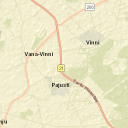 Pajusti Street Map