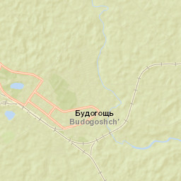 Budogoshch’ Street Map
