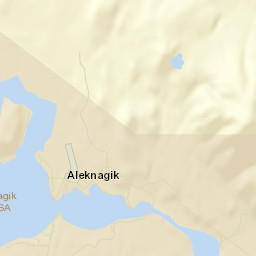 Aleknagik Alaska Street Map