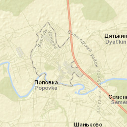 Molochnoye Street Map