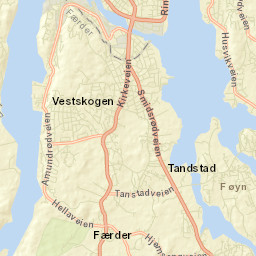 Færder Street Map
